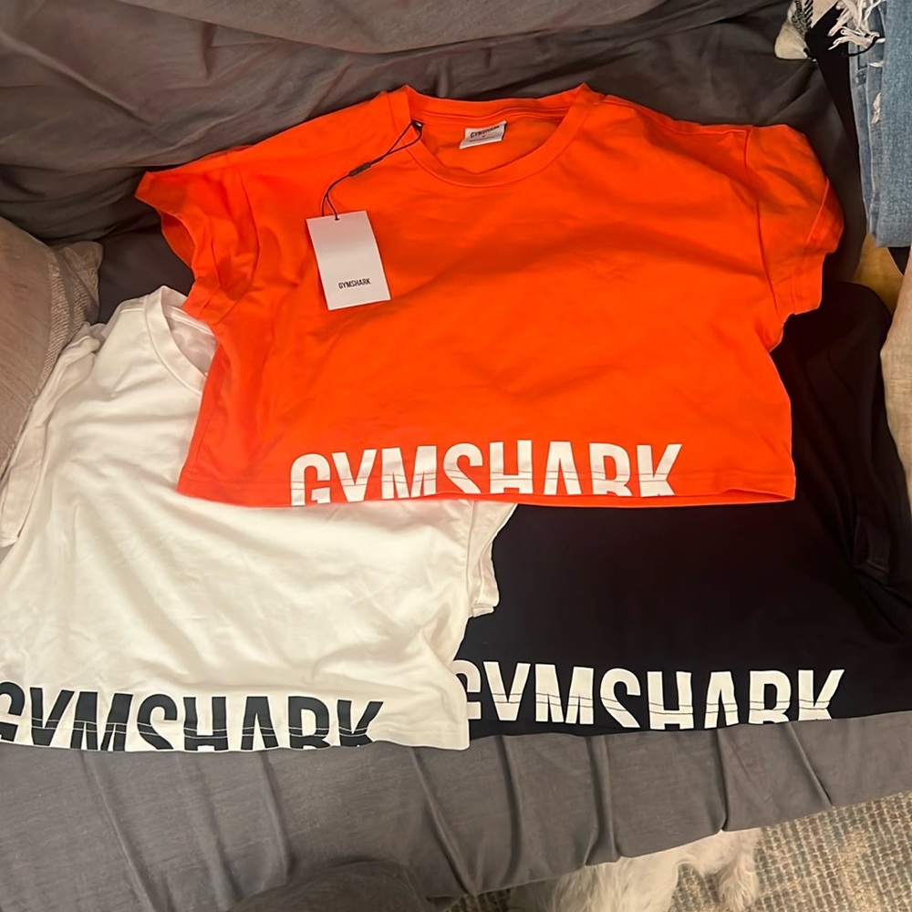 Gymshark bundle workout tshirts